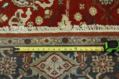 Traditional Sherapi Wool Hand Knotted Rug 6X9 - w20267