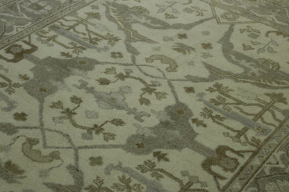 Traditional Zigler Wool/silk Hand Knotted Rug 6X9 - W20346