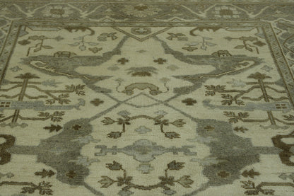 Traditional Zigler Wool/silk Hand Knotted Rug 6X9 - W20346