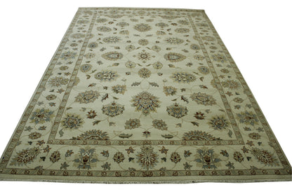 Oushak Zigler Wool Hand Knotted Rug 6X9 - w20127