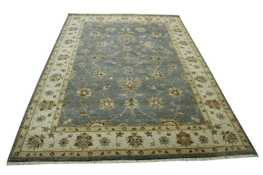Oushak Zigler Wool Hand Knotted Rug 6X9 - w20130