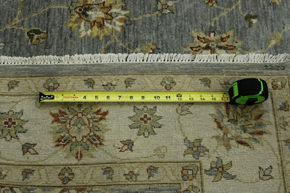 Oushak Zigler Wool Hand Knotted Rug 6X9 - w20130