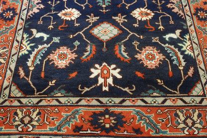 Tribal Sherapi Wool Hand Knotted Rug 6X9 - w20266