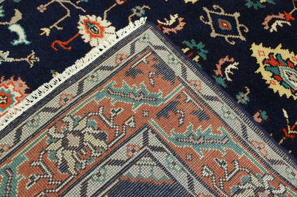 Tribal Sherapi Wool Hand Knotted Rug 6X9 - w20266