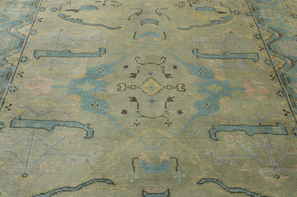 Traditional Zigler Wool Hand Knotted Rug 6X9 - w20347