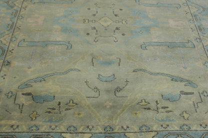 Traditional Zigler Wool Hand Knotted Rug 6X9 - w20347