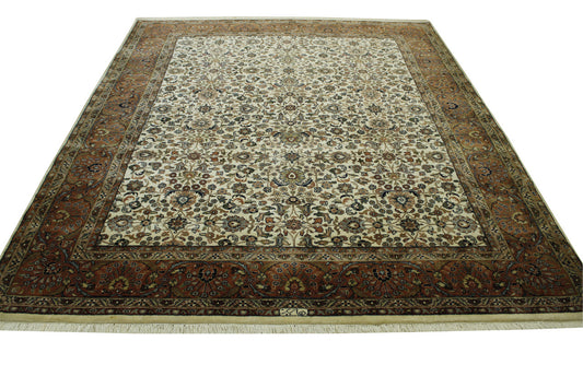 Tribal Fine Herati Wool Hand Knotted Rug 6X9 - w2224