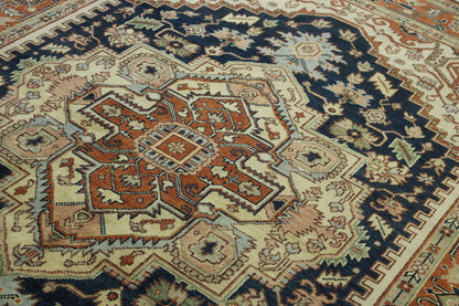 Traditional Antique Sherapi Wool Hand Knotted Rug 6X9 - w20097