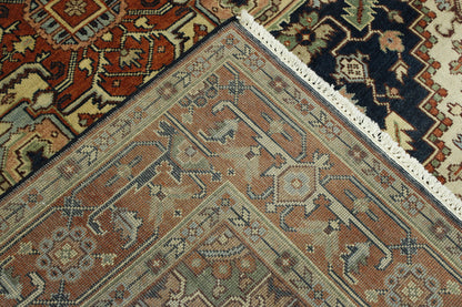 Traditional Antique Sherapi Wool Hand Knotted Rug 6X9 - w20097