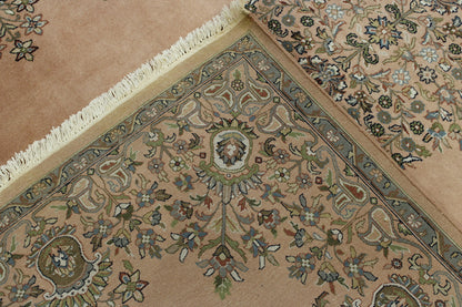 Tribal Abusson Wool Hand Knotted Rug 6X9 - w2235