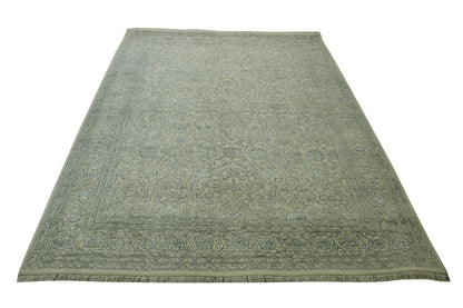 Traditional Haji Jalili Wool Hand Knotted Rug 6X9 - w20065