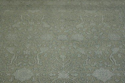 Traditional Haji Jalili Wool Hand Knotted Rug 6X9 - w20065