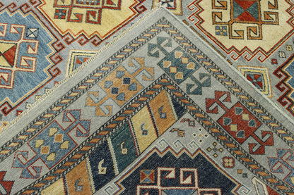 Traditional Khorzin Wool Hand Knotted Rug 6X9 - b-134