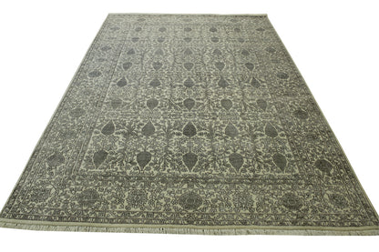 Traditional Haji Jalili Wool Hand Knotted Rug 6X9 - W20067