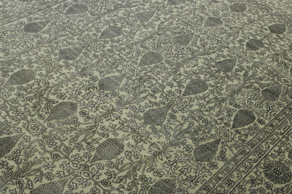 Traditional Haji Jalili Wool Hand Knotted Rug 6X9 - W20067