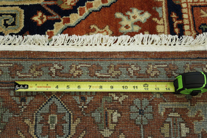 Traditional Antique Sherapi Wool Hand Knotted Rug 6X9 - W20101