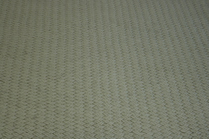 Modern Braided Plain Design Wool Hand Knotted Rug 6X9 - w3065