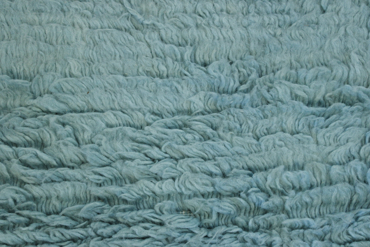 Modern Shaggy Wool Hand Knotted Rug 5.0X8.0 - w20040