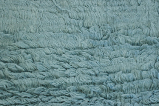 Modern Shaggy Wool Hand Knotted Rug 5.0X8.0 - w20040