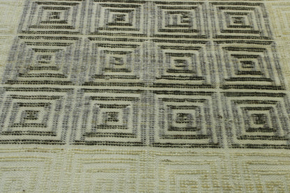 Modern Sumack weave Wool Hand Knotted Rug 5.0X8.0 - w20042