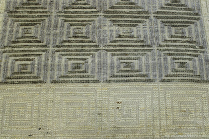 Modern Sumack weave Wool Hand Knotted Rug 5.0X8.0 - w20042
