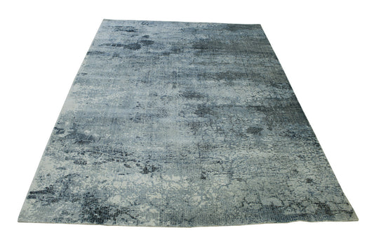 Modern Abstract Design Viscose Hand Loom Rug 5.0X8.0 - W2063