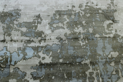 Modern Abstract Design Viscose Hand Loom Rug 5.0X8.0 - w5131