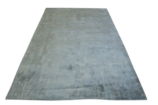 Modern Abstract Design Viscose Hand Loom Rug 5.0X8.0 - w5137