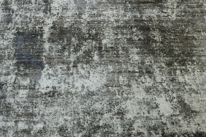 Modern Abstract Design Viscose Hand Loom Rug 5.0X8.0 - w5141