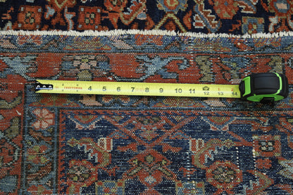 Traditional Antique Mir 1910's Wool Hand Knotted Rug 5.0X8.0 - w3058