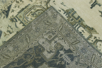 Transitional Broken Heriz Design Wool Hand Knotted Rug 5.0X8.0 - w2261