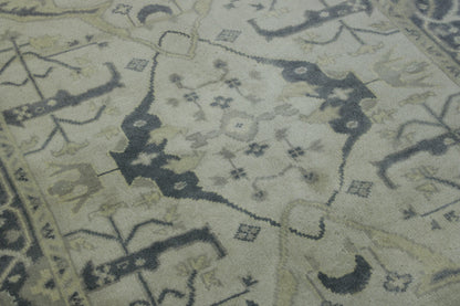 Oushak Zigler Wool Hand Knotted Rug 5.0X8.0 - w20342