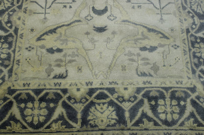 Oushak Zigler Wool Hand Knotted Rug 5.0X8.0 - w20342