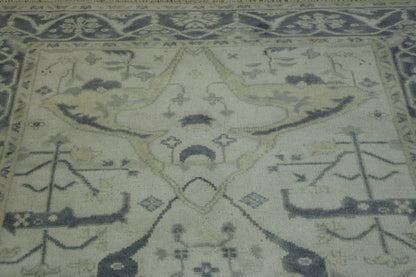 Oushak Zigler Wool Hand Knotted Rug 5.0X8.0 - w20342