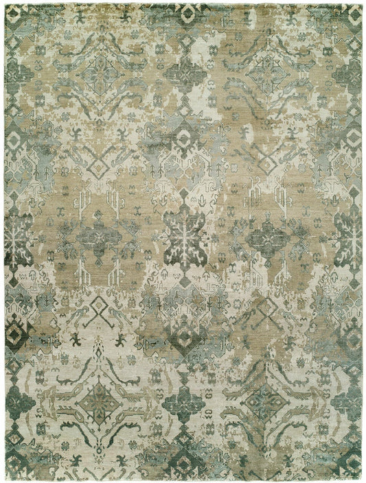 Hand Knotted Silk Transitional Rug KML1610