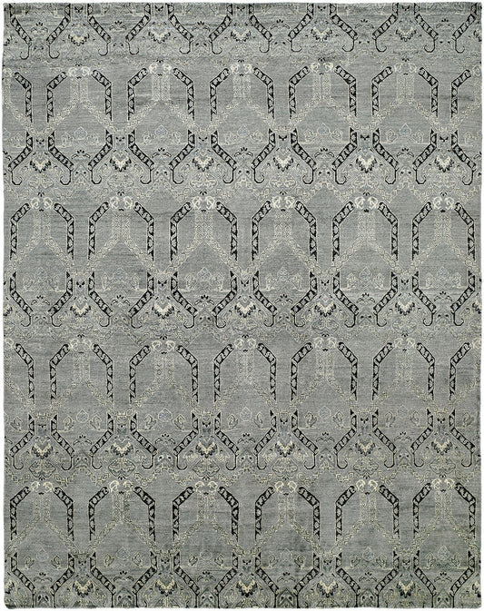Hand Knotted Silk Transitional Rug KML1650