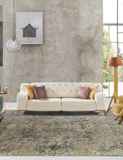Hand Knotted Silk Transitional Rug KML1700