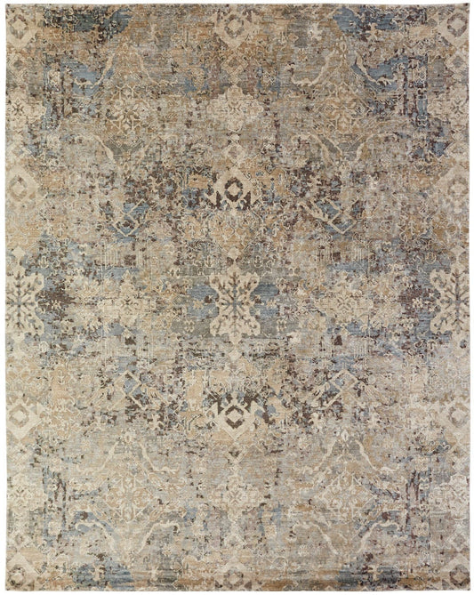 Hand Knotted Silk Transitional Rug KML1700