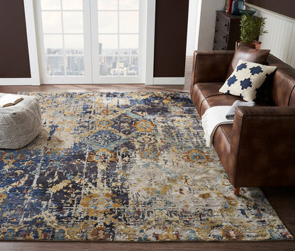 Hand Knotted Silk Transitional Rug KML1720