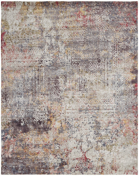Hand Knotted Silk Transitional Rug KML1730