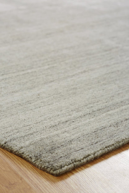 Hand Loom Wool & Silk Transitional Rug KMN5350