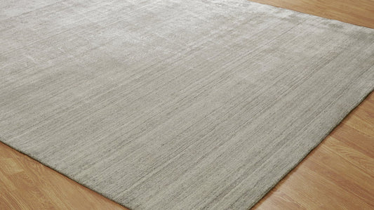 Hand Loom Wool & Silk Transitional Rug KMN5350