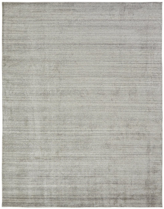 Hand Loom Wool & Silk Transitional Rug KMN5350