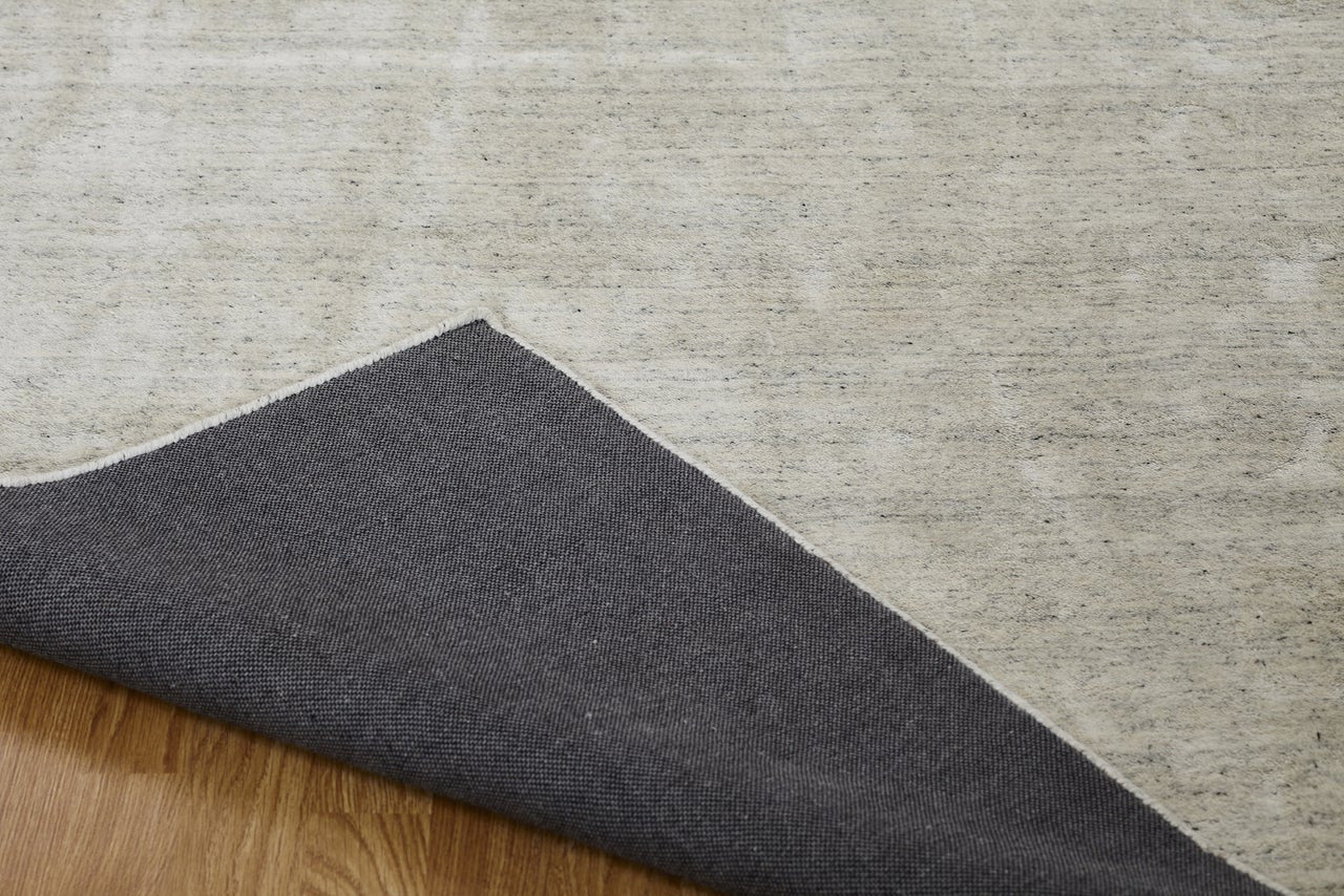 Hand Loom Wool & Silk Transitional Rug KMN5370
