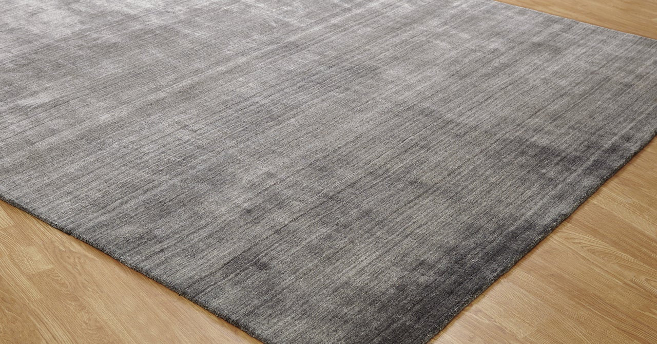 Hand Loom Wool & Silk Transitional Rug KMN5400