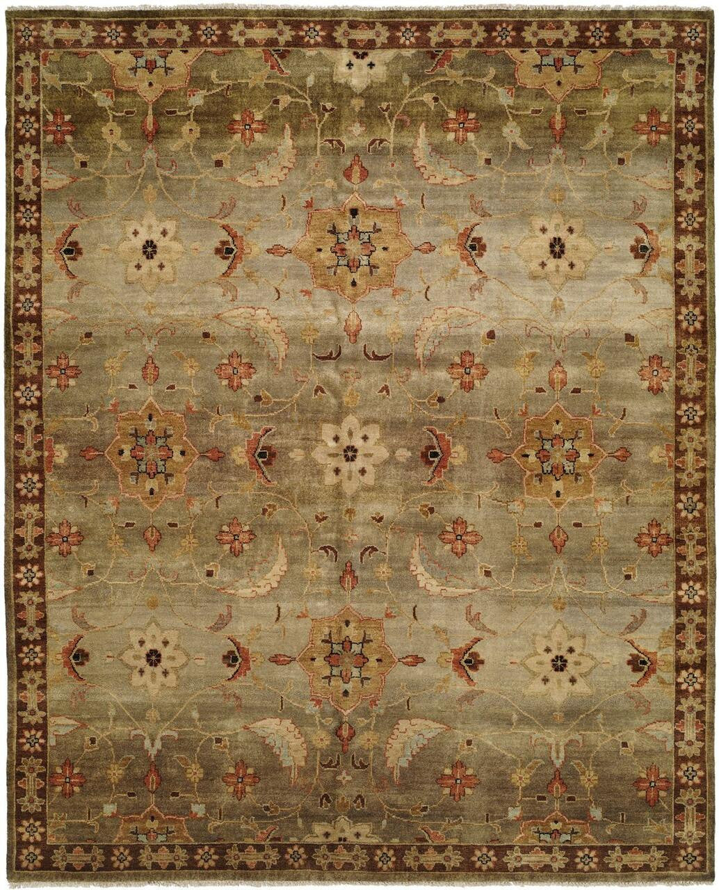 Hand Knotted Wool Southwest/Tribal Rug KMR5600