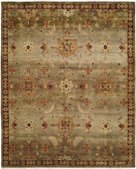 Hand Knotted Wool Southwest/Tribal Rug KMR5600