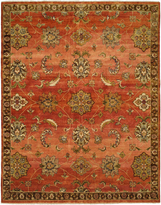 Hand Knotted Wool Southwest/Tribal Rug KMR5630