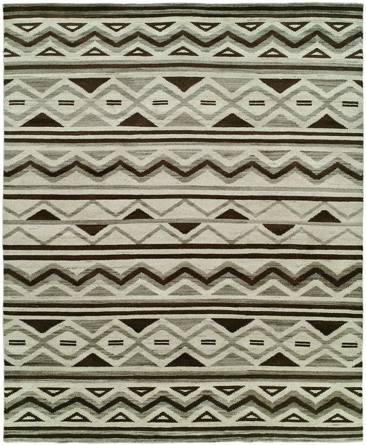 Hand Knotted Wool Rug KMV7050