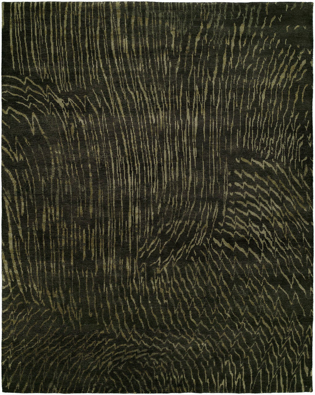 Hand Knotted Wool Modern Rug KND3130
